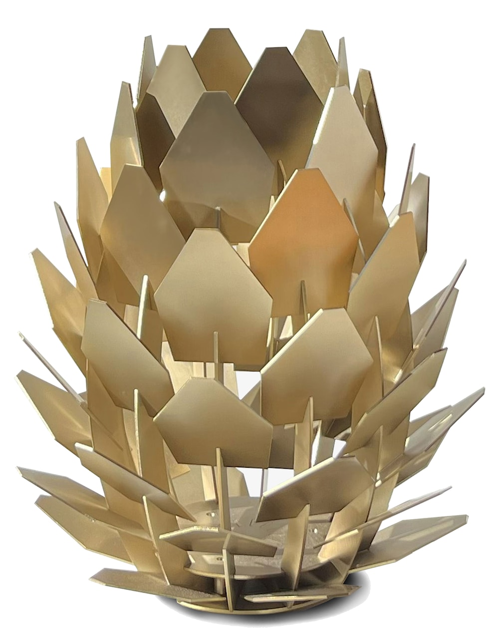 Tommre Kotte Lykta Mässing Hem och inredning frilagd